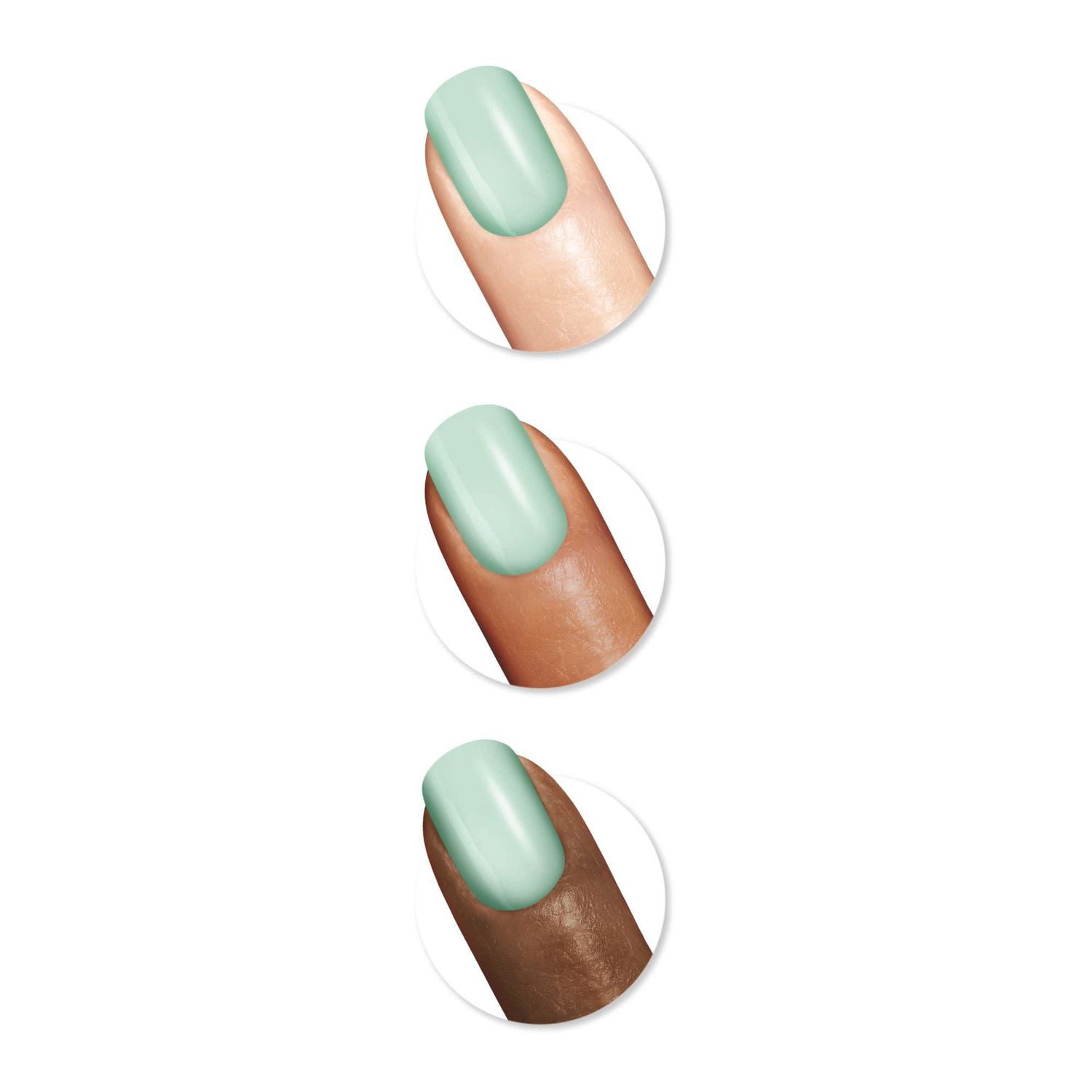 Miracle Gel™ Vernis à ongles, système de simili-gel en 2 étapes, sans lampe UV, jusqu'à 8 jours de couleur et brillance.