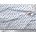 thumbnail image 3 of Soimoi Silk Fabric Dot & Greek Key Small Print Fabric by The Yard 42 Inch Wide, 3 of 3