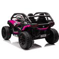 thumbnail image 2 of Kids VIP 24 V Power MX 2 Places Buggy pour Enfants 4X4 à Chevaucher avec Roues en Caoutchouc et Télécommande, 2 of 5