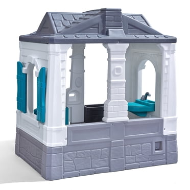 Step2 Neat & Tidy Cottage Homestyle Edition Kids Playhouse for Toddles Ages 18 Months and Older