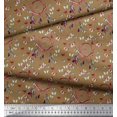 thumbnail image 3 of Soimoi Poly Georgette Fabric Dream Catcher & Butterfly Print Fabric by the Yard 52 Inch Wide, 3 of 3