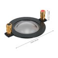 thumbnail image 2 of Shisuyan Horn Diaphragm Replacement Round 34.4mm Diaphragm Speaker Accessory Part, 2 of 8