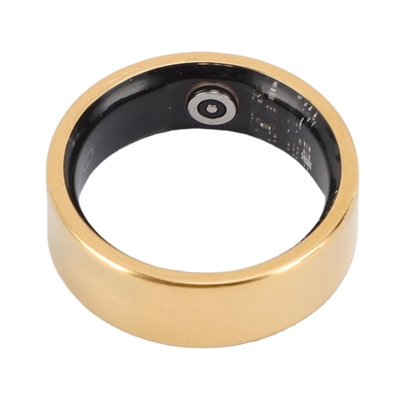 Bague Sportive Intelligente, Bague de Comptage de Pas Aide au Sommeil Musique Batterie Li 18 mAh Contrôle Fonction de Localisation GPS pour Course Cyclisme Randonnée Taille 6 16,5 mm / 0,65 Po, Taille 7 17,4 mm