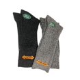 thumbnail image 1 of Sierra Socks Wool Diabetic Men 2 Pairs Socks (Black/Charcoal, Large), 1 of 5