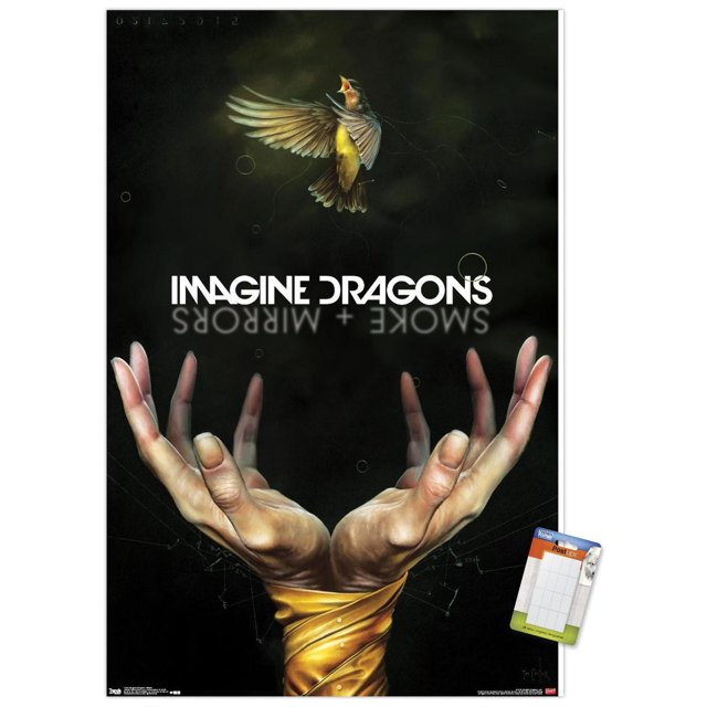 Imagine Dragons - Smoke Wall Poster, 22.375" x 34"
