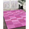thumbnail image 3 of Ahgly Tapis Rectangulaire Lavable en Machine Intérieur Transitionnel Violet Violet, 2 Pieds x 4 Pieds, 3 of 7