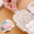 thumbnail image 4 of RKSTN Pill Dispensing Cases Pill Sub-Packing Box; Pill Storage Box Beige Kitchen Gadgets, 4 of 8
