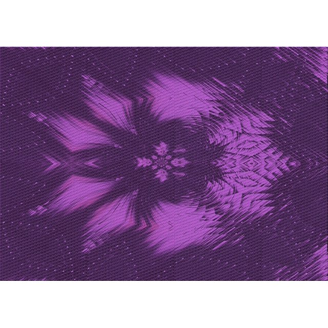 Ahgly Tapis Rectangulaire Lavable en Machine Intérieur Transitionnel Orchidée Foncée Violet, 8 Pieds x 12 Pieds