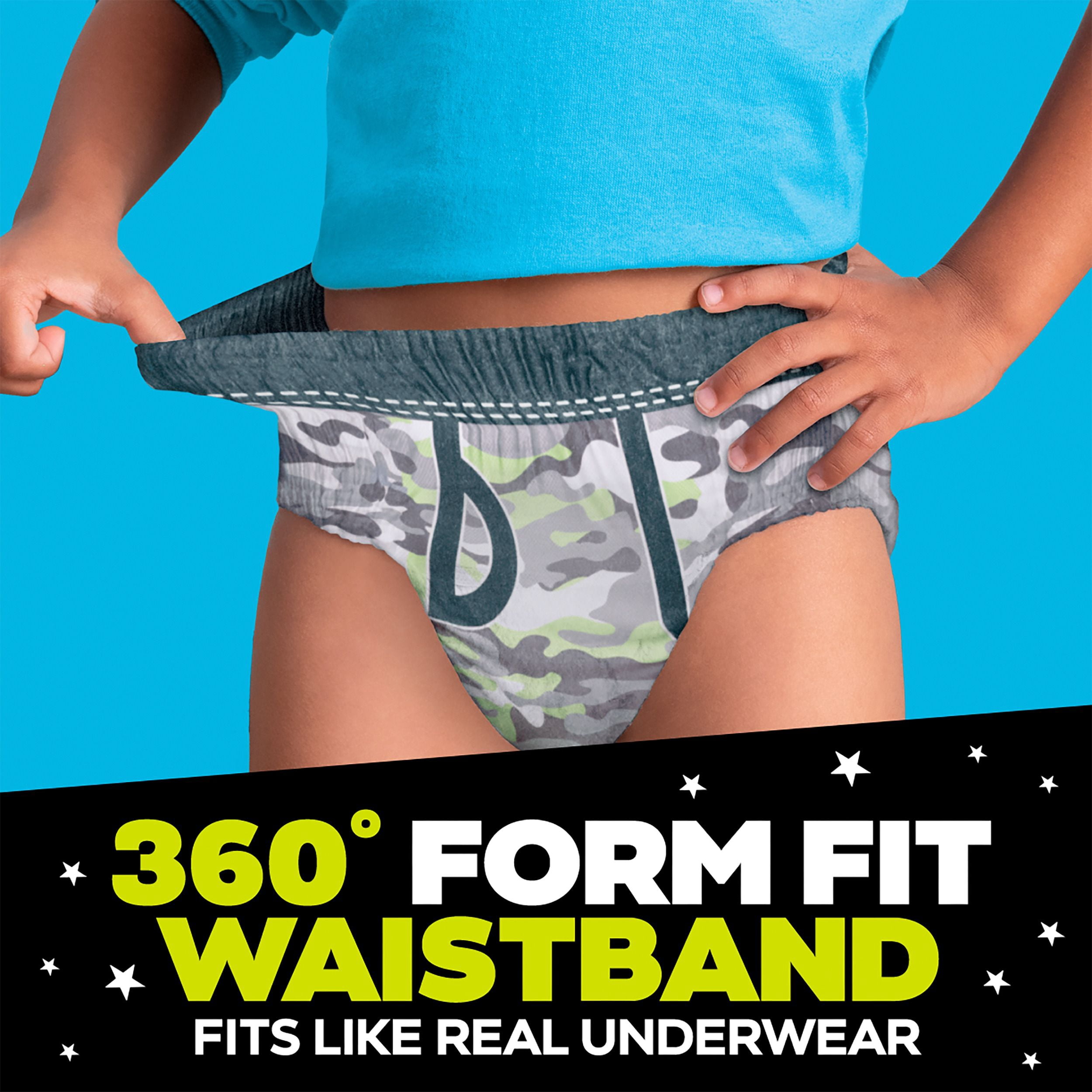Ninjamas sous-Vêtements de Nuit pour Garçons contre l'Énurésie, Taille g (64-95+ lbs)