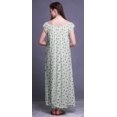 thumbnail image 4 of Bimba Robe de Nuit Imprimée pour Femmes en Rayonne Longue Maxi Robe de Sommeil Robe de Nuit, 4 of 4