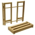 thumbnail image 4 of Winsome Clifford Foldable Shoe Rack, Natural Finish - 81228, 4 of 7