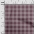 thumbnail image 1 of oneOone Viscose Jersey Fabric Gingham Check Decor Fabric Printed BTY 60 Inch Wide, 1 of 5