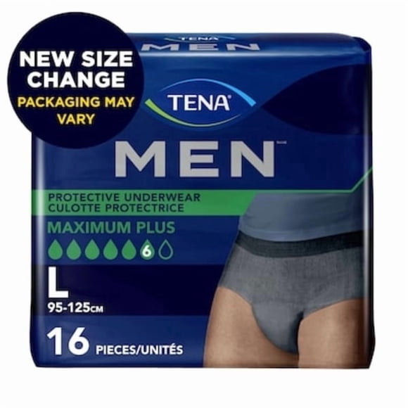 TENA Intimates Medium & Large Men's Protective Underwear