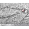 thumbnail image 3 of Soimoi Georgette Viscose Fabric Leaves & Floral Block Decor Fabric Printed Yard 42 Inch Wide, 3 of 3
