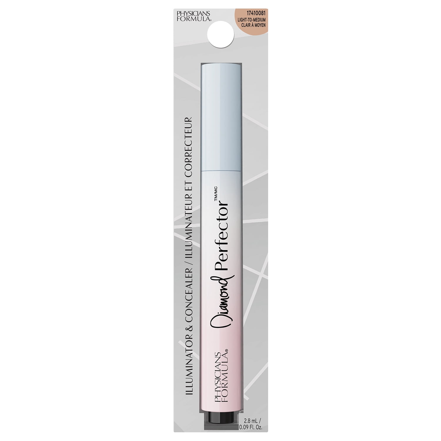 Physicians Formula Mineral Wear Diamond Illuminateur et Correcteur en teinte Clair à Moyen