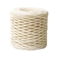 thumbnail image 1 of 490Ft /150M Natural Raffia Craft Yarn, Paper Fiber Raffia Ribbon Material, DIY Hand Craft Supply for Gift Wrapping, Crochet Work, Making Beach Bags, Hats and Woven Baskets, Multiple Color Options, 1 of 4