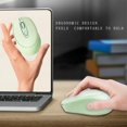thumbnail image 3 of Dosaele Charging Bluetooth Wireless Mouse Mute Laptop Computer General Wireless Mouse for Macbook Air(Pink), 3 of 5