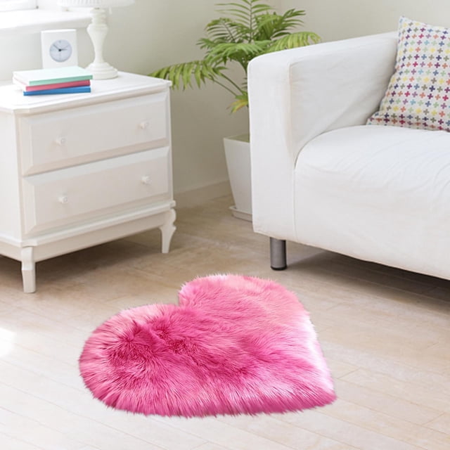 EGNMCR Outdoor Rug Bathroom Rugs Rugs for Living Room Wool Imitation Sheepskin Rugs Faux Non Slip Bedroom Carpet Mats A Carpet