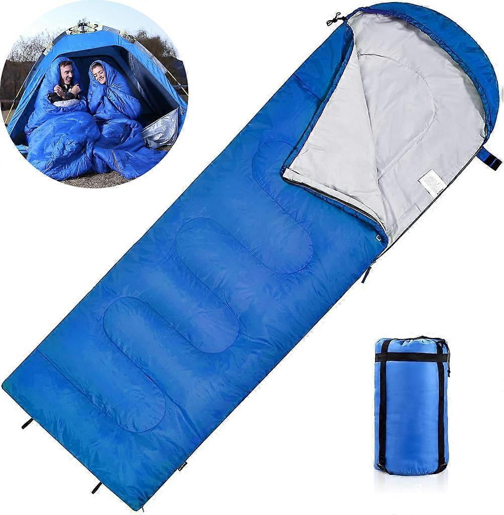 Sleeping bag, 3-4 season sleeping bag, camping, small pack size, warm blanket sleeping bag, lighter
