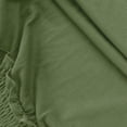 thumbnail image 3 of RXMEKW Strapless Smocked Jumpsuit with Ruffle Straps for Women Wide Leg Short with Pockets Olive, 3 of 8