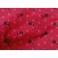 thumbnail image 4 of oneOone Cotton Cambric Fabric Line & Floral Block Print Fabric BTY 56 Inch Wide, 4 of 4