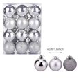 thumbnail image 2 of Vaidha 40mm Christmas Tree Bauble Hanging Home Party Ornament Decor, 2 of 2