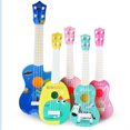 thumbnail image 2 of TheFound Guitare Musicale pour Tout-Petit Enfant Mignon Imprimé d'Animaux de Dessin Animé Mini Ukulélé, 2 of 5