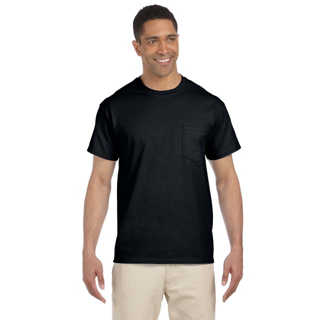 Gildan T-Shirt Ultra Coton pour Adulte avec Poche