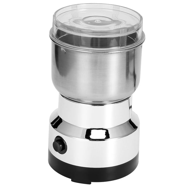 Qiilu Stainless Steel Electric Coffee Grinder