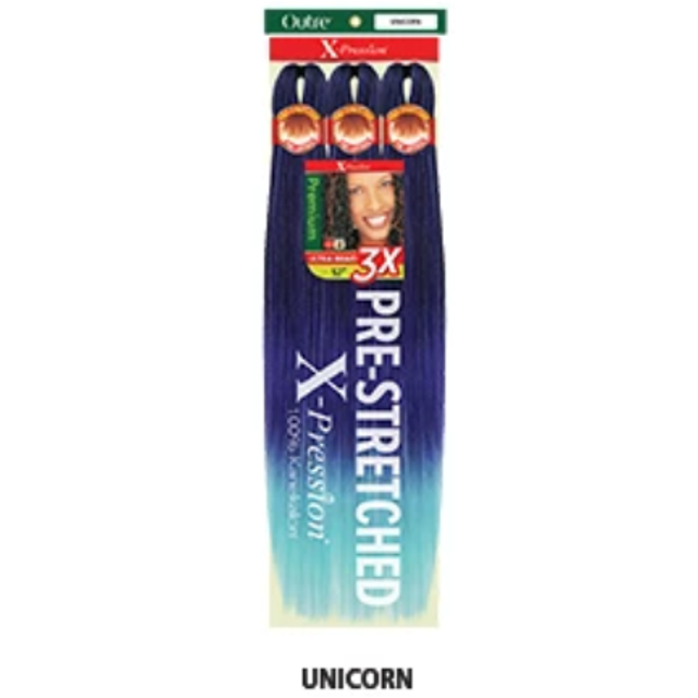 OUTRE X-Pression Tresse Pré-Étirée 3X 52 Pouces