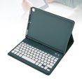 thumbnail image 4 of Tablet Wireless Keyboard, Ergonomic Tablet Keyboard Case 7 Color Backlit  for Work Study Roseate,Green,Blue, 4 of 7