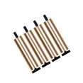 thumbnail image 3 of DOLITY 4 Pcs Pieds de Meubles en Alliage d'Aluminium Pieds de Canapé Robustes Remplacement Moderne Or 25cm, 3 of 9