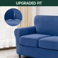 thumbnail image 4 of CHUN YI Sofa Cover with Separate Cushion Slipcover Stretch Checks, 4 of 7