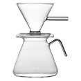thumbnail image 1 of veasfak Cafetière à Verser 600ml Réutilisable Carafe en Verre Cafetière à Main pour la Maison, 1 of 9