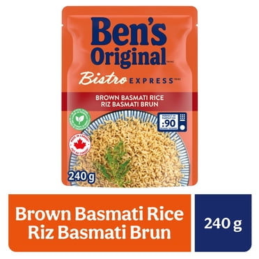 BEN'S ORIGINAL BISTRO EXPRESS Brown Basmati Rice Side Dish, 240g Pouch