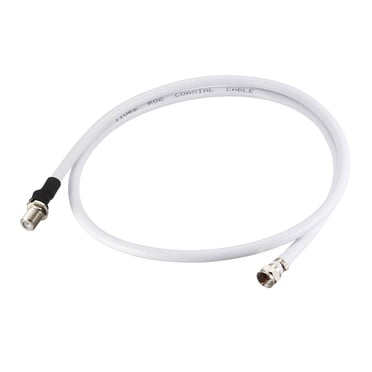 Uxcell RG6 Coax Cable F Type Male to F Type Female Coaxial Cable 4 Feet