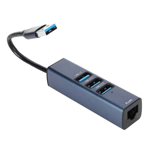 USB Network Adapter,USB to Ethernet Adapter USB Ethernet Hub Gigabit Ethernet Adapter Built for Professionals