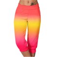 thumbnail image 1 of Yuyuzo Womens Capri Pants High Waisted Drawstring Sweatpants Running Gym Cropped Trousers with Pockets, 1 of 6