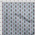 thumbnail image 3 of oneOone Cotton Poplin Fabric Leaves & Floral Block Print Sewing Fabric BTY 56 Inch Wide, 3 of 4