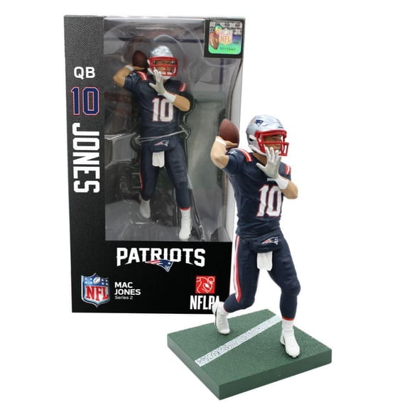 NFL Mac Jones (Patriots de la Nouvelle-Angleterre) - Figurine 6"