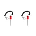 thumbnail image 1 of Dalazy Magnetic Weight Stack Pin with Pull Rope Replacement Parts Red 10x80mm 2Set, 1 of 6