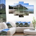 thumbnail image 1 of Koh Mook Coast Line - Modern Seashore Canvas Wall Art, 1 of 4