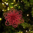 thumbnail image 4 of Binwennn Hollow Gold Powder Christmas Flowers Christmas Wreath Rattan DIY Decoration Christmas Flowers Christmas Tree Accessories Forget Not Flowers Flowers for Outdoors, 4 of 7