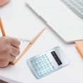 thumbnail image 1 of 8 Digit Standard Calculator with Large Display and Round Buttons | Basic Desktop Calculator with Quiet Sensitive Keys | Portable Math Calculator for Office Home School, 1 of 7