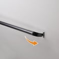 thumbnail image 3 of Eclipse Fast Fit Easy Install Complete Blackout Superior Hold Premium Curtain Rod, 28-48”, Espresso, 3 of 7