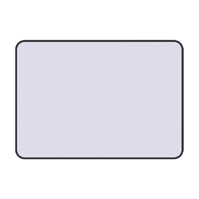 Black Double Sided Magnetic Writing Board, Dry Erase Whiteboard For Office Home Use, Memo Board With Magnetic Surface, 16 X 12 Inches Reusable Whiteboard For Notes