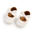 thumbnail image 4 of Newborn Girls PU BowKnot Princess Shoes, 4 of 6