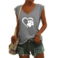 thumbnail image 2 of Birdeem T-Shirts à Col en V pour Femmes Mode Confortable Blouses Féminines Hauts, 2 of 6