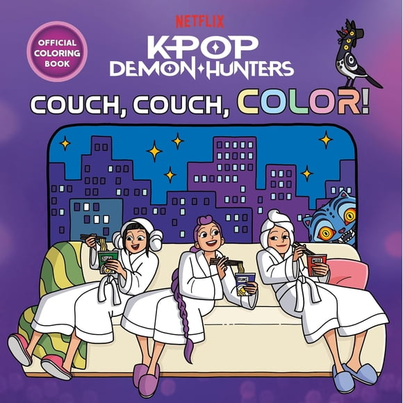 New And Trending : Kpop Demon Hunters: Official Coloring Book By Random House; Illustrated By Random House