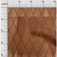thumbnail image 2 of oneOone Rayon Brown Fabric Argyle Sewing Material Print Fabric By The Yard 56 Inch Wide, 2 of 4